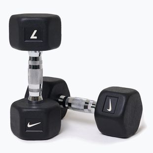 Činky Nike Strength Hex Dumbbell 2 x 7 kg black/white
