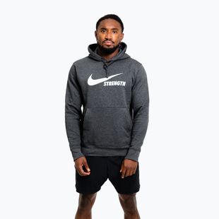 Pánska mikina Nike Strength Hoodie charcoal/white