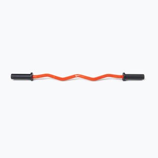Lomená osaľ Nike Strength Shield Curl Bar orange