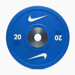 Bumpery Nike Strength Pro Urethane Bumper Plates 20 kg blue/white