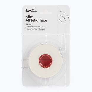 Kohezívny elastický obväz Nike Strenght Athletic Tape white/grey
