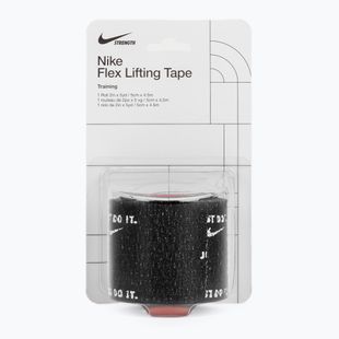 Kohezívny elastický obväz Nike Strenght Flex Lifting Tape black/white