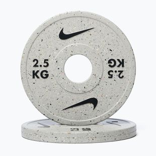 Kotúč Nike Strength Grind Change Plates 2 x 2,5 kg wolf grey