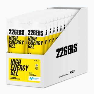 Sada energetických gélov 226ERS High Energy 24 ks x 76 g lemon