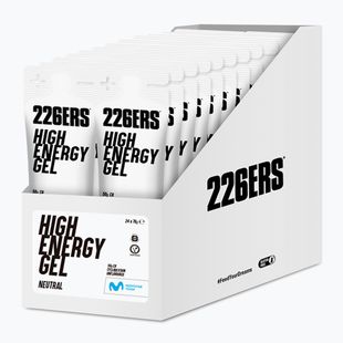 Sada energetických gélov 226ERS High Energy 24 ks x 76 g neutralny