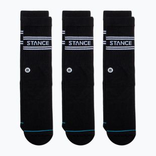 Ponožky Stance Basic Crew 3 páry black