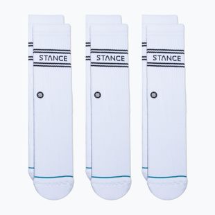 Ponožky Stance Basic Crew 3 páry white