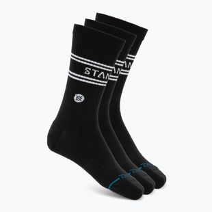 Ponožky Stance Vital Crew 3 pairs black