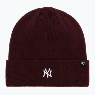 Zimná čiapka 47 Brand MLB New York Yankees Centerfield dark maroon