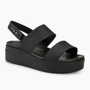 Dámske sandále Crocs Brooklyn Low Wedge black/black