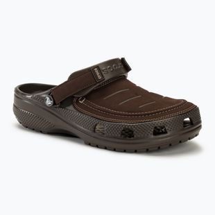 Pánske žabky Crocs Yukon Vista II LR Clog espresso/mushroom