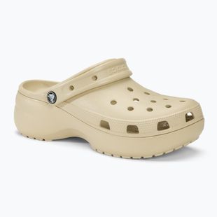 Dámske šľapky Crocs Classic Platform Clog bone