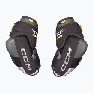 Hokejové chrániče lakťov CCM Tacks XF Pro SR čierne
