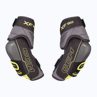 Hokejové chrániče lakťov CCM Tacks XF80 SR čierne