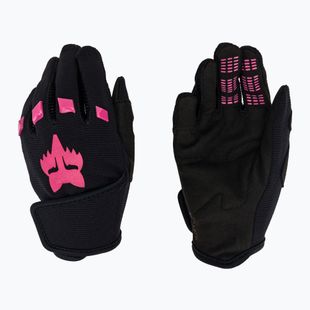 Fox Racing Detské cyklistické rukavice Dirtpaw Jr black/pink