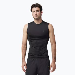 Pánsky cyklistický dres Fox Racing Tecbase black