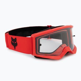 Detské cyklistické okuliare Fox Racing Main Core Jr fluorescent red/clear