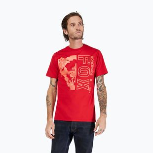 Pánske tričko Fox Racing Image Skull Cardinal