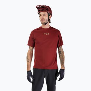 Fox Racing Ranger Wordmark pánsky cyklistický dres rust brown