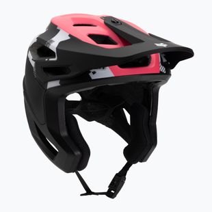 Cyklistická prilba Fox Racing Dropframe Pro Digi Image black/white