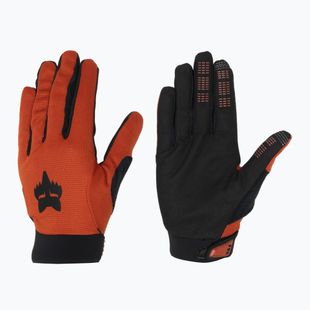 Pánske cyklistické rukavice Fox Racing Ranger sedlo hnedé