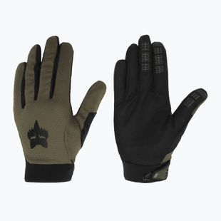 Pánske cyklistické rukavice Fox Racing Ranger military