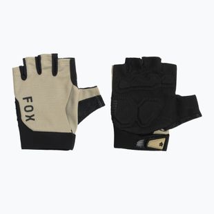 Pánske cyklistické rukavice Fox Racing Ranger Gel Short sand