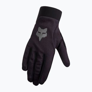 Detské cyklistické rukavice Fox Racing Ranger Jr čierne