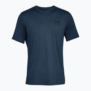 Men's T-shirt Under Armour Sportstyle Left Chest academy/black