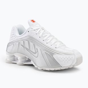 Dámske topánky Nike Shox R4 white/metalsilver/max orange
