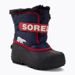 Detské trekové topánky Sorel Snow Commander nocturnal/sail red