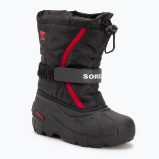 Detské snehové topánky Sorel Flurry Dtv black/bright red
