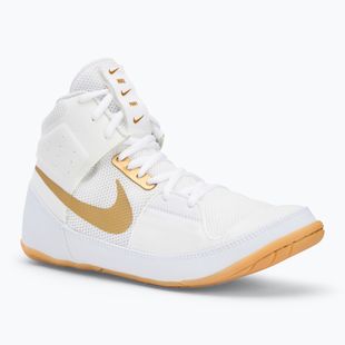 Zápasnícka obuv Nike Fury white/metallic gold