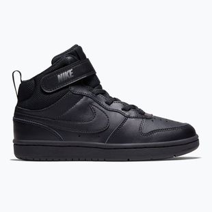 Detské topánky Nike Court Borough Mid 2 black/black/black