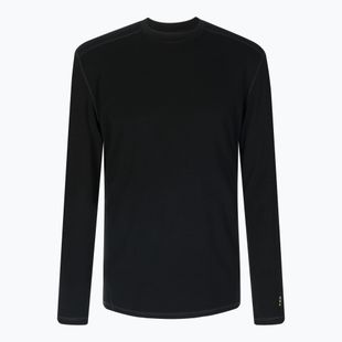 Pánska termoaktívna mikina Smartwool Merino Base Layer Crew Boxed black