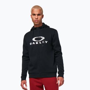 Pánska mikina Oakley Bark 2.0 Hoodie FZ black/white