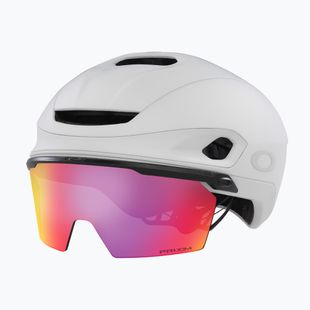 Prilba na cestný bicykel Oakley Aro7 Road matte white/prizm