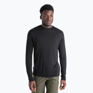 Pánske trekingové tričko s dlhým rukávom Icebreaker Merino 125 Cool-Lite Sphere III LS Tee black