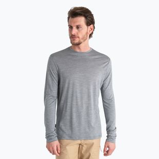 Pánske tričko Icebreaker Merino 125 Cool-Lite Sphere III LS Tee metro heather trekking longsleeve