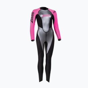 Dámska plavecká pena Zoggs Ow Explorer Gsk Fs 3.2.2 mm black/pink