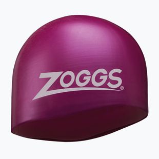 Zoggs Ows Silikónová plavecká čiapka Mid magenta