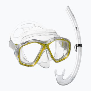 Sada na šnorchlovanie Mares Tapu yellow reflex/clear