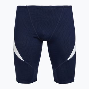 Pánske plavky jammery TYR Durafast Elite Curve Splice Hexa Jammer navy/white