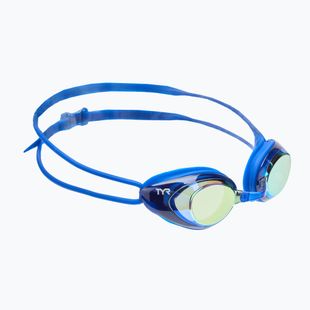 Plavecké okuliare TYR Blackhawk Racing Mirrored gold/ royal
