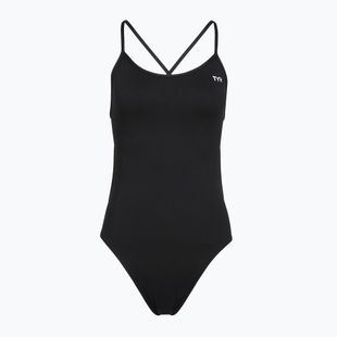 Dámske jednodielne plavky TYR Solid Trinityfit Durafast Elite black