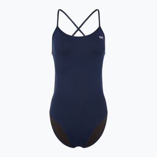 Dámske jednodielne plavky TYR Solid Trinityfit Durafast Elite navy