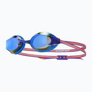 Dámske plavecké okuliare TYR Blackops 140 Ev Racing Mirrored blue/coral