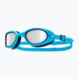 Plavecké okuliare TYR Special Ops 2.0 Mirrored silver/blue