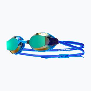 Dámske plavecké okuliare TYR Blackops 140 Ev Racing Mirrored royal/light blue
