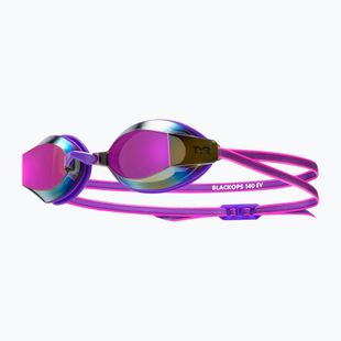 Dámske plavecké okuliare TYR Blackops 140 Ev Racing Mirrored purple/pink